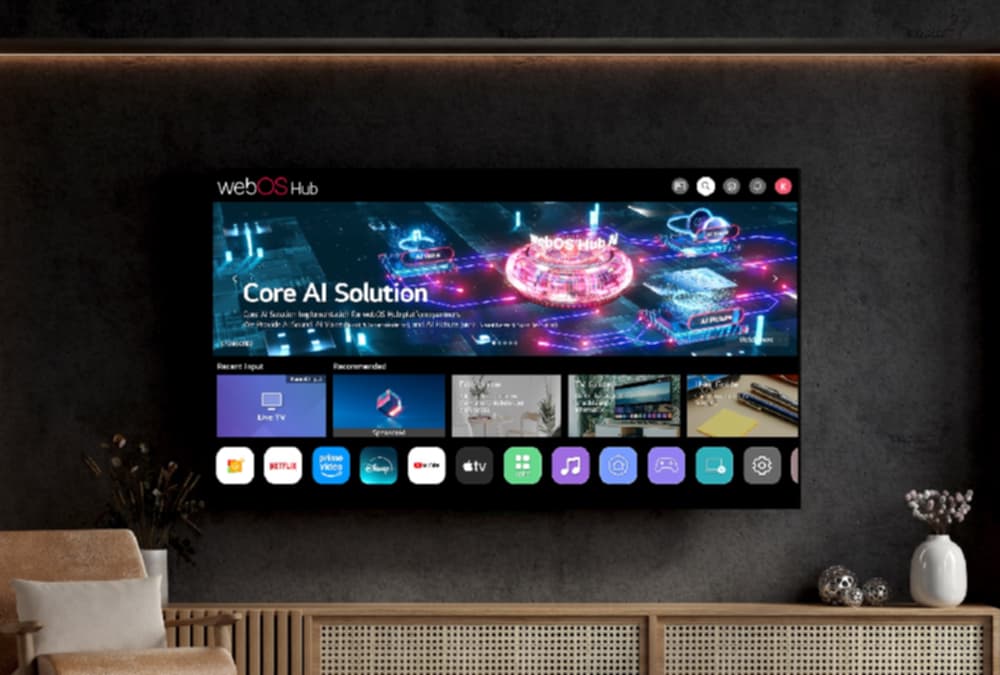 إل جي تطلق نظام webOS Hub 3.0: معيار جديد لمنصات التلفزيون الذكي